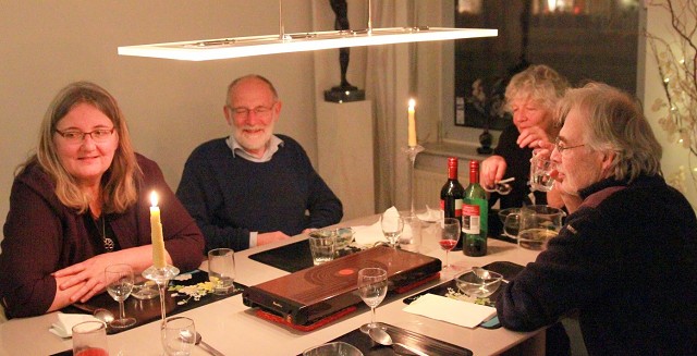 2015 Niels 66 jaar, etentje bij Joke