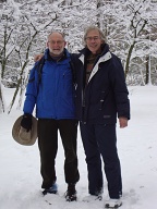 Het was bij een dolle wandeling met moeder in een rolstoel. Kerst in Eindhoven
