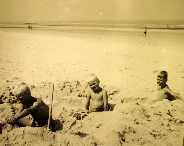 1957 in uitgegraven 'auto'